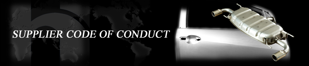 Supplier Code of Conduct